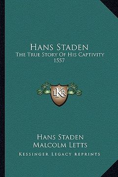 portada hans staden: the true story of his captivity 1557