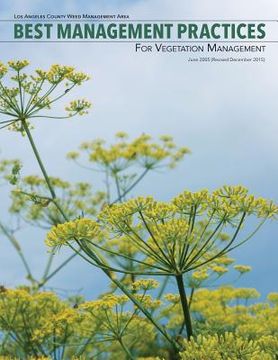 portada Best Management Practices for Vegetation Management (en Inglés)