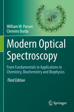 portada Modern Optical Spectroscopy: From Fundamentals to Applications in Chemistry, Biochemistry and Biophysics (in English)