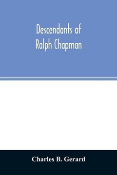 portada Descendants of Ralph Chapman Paperback (en Inglés)