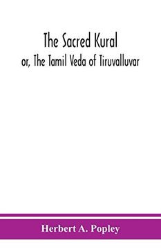 portada The Sacred Kural; or, The Tamil Veda of Tiruvalluvar 