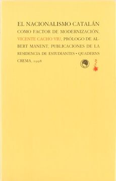 portada Nacionalismo Catalan Como Factor de Modernizacion (Biblioteca General)