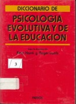 portada Diccionario De Psicología Evolutiva Y De La Educación