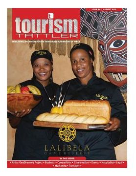 portada Tourism Tattler August 2016: News, Views, and Reviews for the Travel Trade in, to and out of Africa.