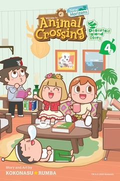 portada Animal Crossing: New Horizons, Vol. 4: Deserted Island Diary (4) (en Inglés)