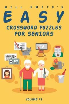 portada Will Smith Easy Crossword Puzzles For Seniors - Vol. 2 (en Inglés)