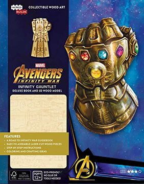 portada Incredibuilds: Marvel: Infinity Gauntlet Deluxe Book and Model set (en Inglés)