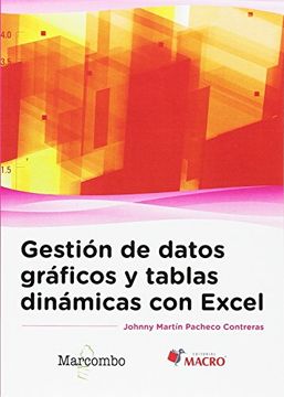 portada Gestión de datos gráficos y tablas dinámicas con Excel