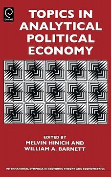 portada topics in analytical political economy (en Inglés)