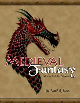 portada Medieval Fantasy Coloring Book: Coloring Book For All Ages
