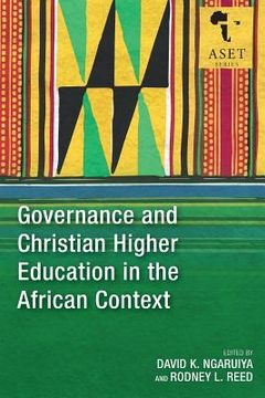portada Governance and Christian Higher Education in the African Context (en Inglés)