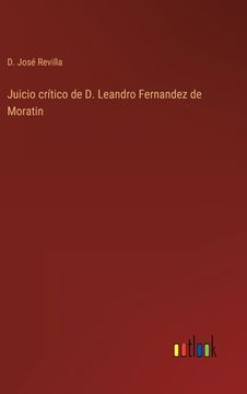 portada Juicio crítico de D. Leandro Fernandez de Moratin