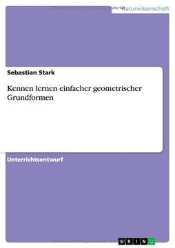 portada Kennen lernen einfacher geometrischer Grundformen (German Edition)