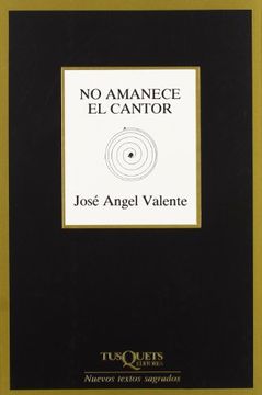 portada No Amanece el Cantor (in Spanish)