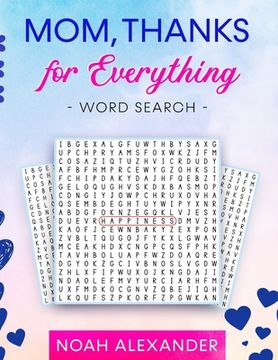portada Mom, Thanks for Everything Word Search (en Inglés)