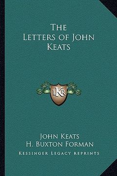 portada the letters of john keats (en Inglés)