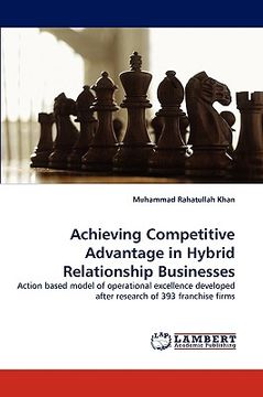 portada achieving competitive advantage in hybrid relationship businesses (en Inglés)