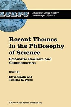 portada recent themes in the philosophy of science (en Inglés)