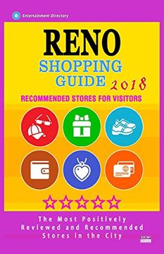 portada Reno Shopping Guide 2018: Best Rated Stores in Reno, Nevada - Stores Recommended for Visitors, (Shopping Guide 2018) (in English)