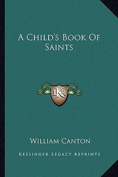 portada a child's book of saints