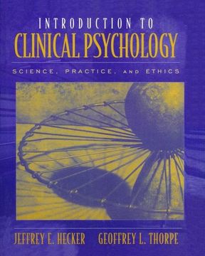portada Introduction to Clinical Psychology (en Inglés)
