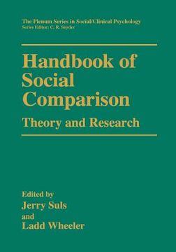 portada Handbook of Social Comparison: Theory and Research (en Inglés)