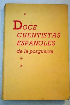 portada doce cuentistas españoles de la posguerra