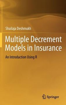 portada multiple decrement models in insurance: an introduction using r (en Inglés)
