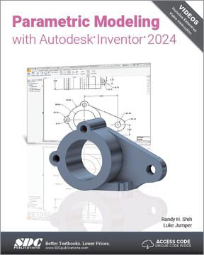 portada Parametric Modeling With Autodesk Inventor 2024 (en Inglés)