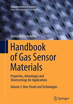 portada Handbook of gas Sensor Materials: Properties, Advantages and Shortcomings for Applications Volume 2: New Trends and Technologies (Integrated Analytical Systems) (in English)