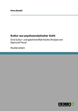 portada Kultur aus psychoanalytischer Sicht (German Edition)