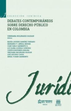 portada Debates Contemporáneos Sobre Derecho Público en Colombia (in Spanish)