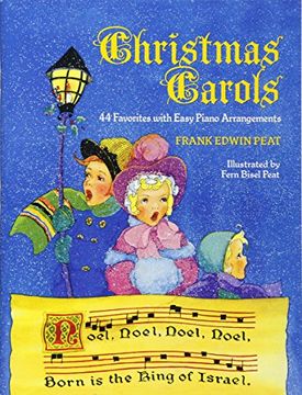 portada Christmas Carols: 44 Favorites With Easy Piano Arrangements (Dover Song Collections) (en Inglés)