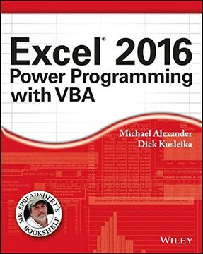 portada Excel 2016 Power Programming with VBA (in English)