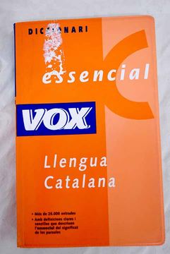 portada Diccionari Essencial de la Llengua Catalana, vox