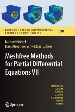 portada Meshfree Methods for Partial Differential Equations VII (en Inglés)