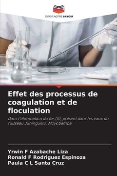 portada Effet des processus de coagulation et de floculation (in French)