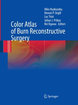 portada Color Atlas of Burn Reconstructive Surgery (en Inglés)