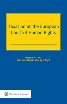 portada Taxation at the European Court of Human Rights (en Inglés)