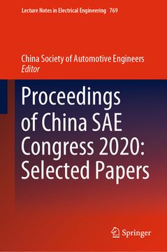 portada Proceedings of China Sae Congress 2020: Selected Papers (en Inglés)