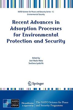 portada recent advances in adsorption processes for environmental protection and security