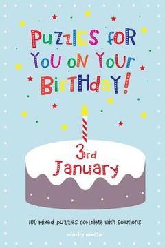 portada Puzzles for you on your Birthday - 3rd January