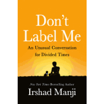 portada Don't Label me: A Conversation for Divided Times (in English)