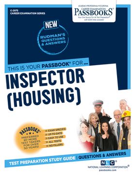portada Inspector (Housing) (C-2975): Passbooks Study Guide Volume 2975 (en Inglés)