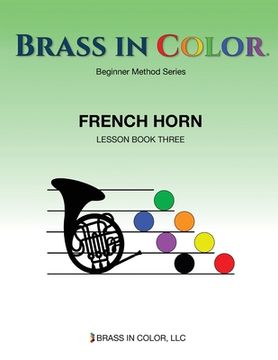 portada Brass in Color: French Horn Book 3 (en Inglés)