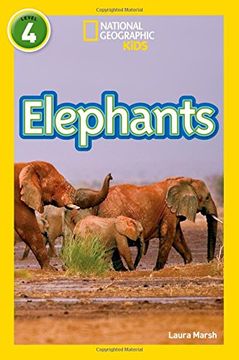 portada Elephants: Level 4 (National Geographic Readers) (en Inglés)