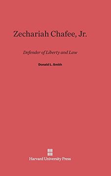 portada Zechariah Chafee, jr. (en Inglés)