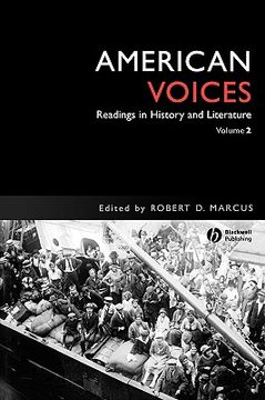 portada american voices: readings in history and literature, volume 2