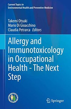 portada Allergy and Immunotoxicology in Occupational Health - The Next Step (en Inglés)