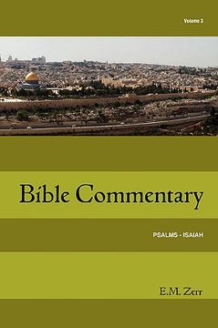 portada zerr bible commentary vol. 3 psalms - isaiah